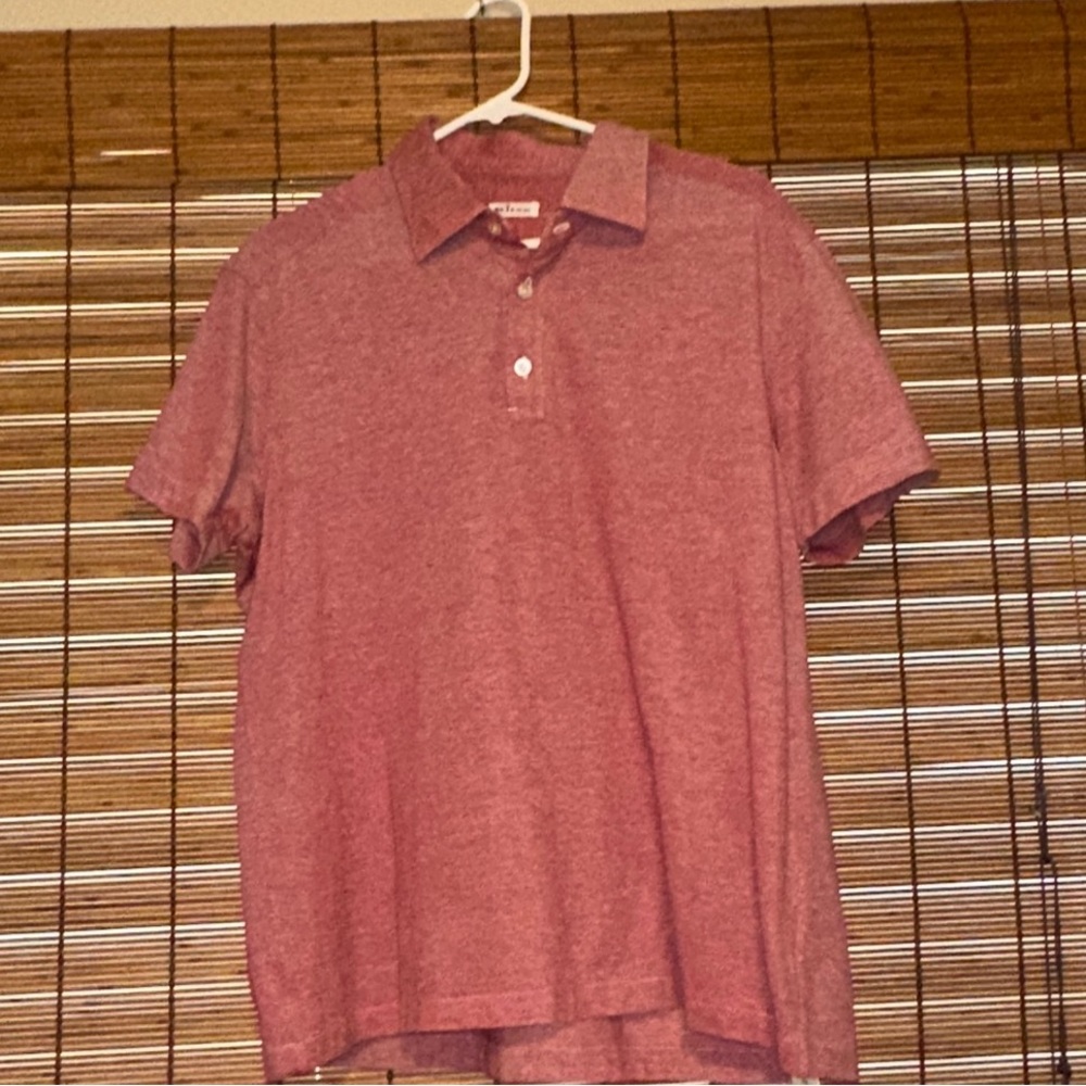 Men’s Kiton Short Sleeved Polo Shirt Size 44 (large).
